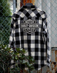 Harley-Davidson® American Classic Buffalo Check Flannel Birch & Harley Black【96534-26VM】