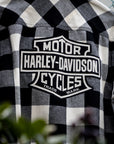 Harley-Davidson® American Classic Buffalo Check Flannel Birch & Harley Black【96534-26VM】