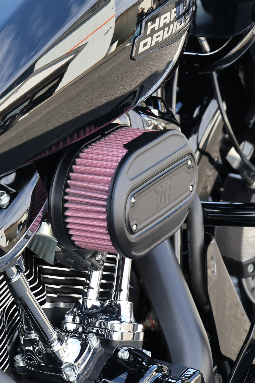 KODLIN USA Oval Air Cleaner for 23.5-up VVT-style M8 Engines