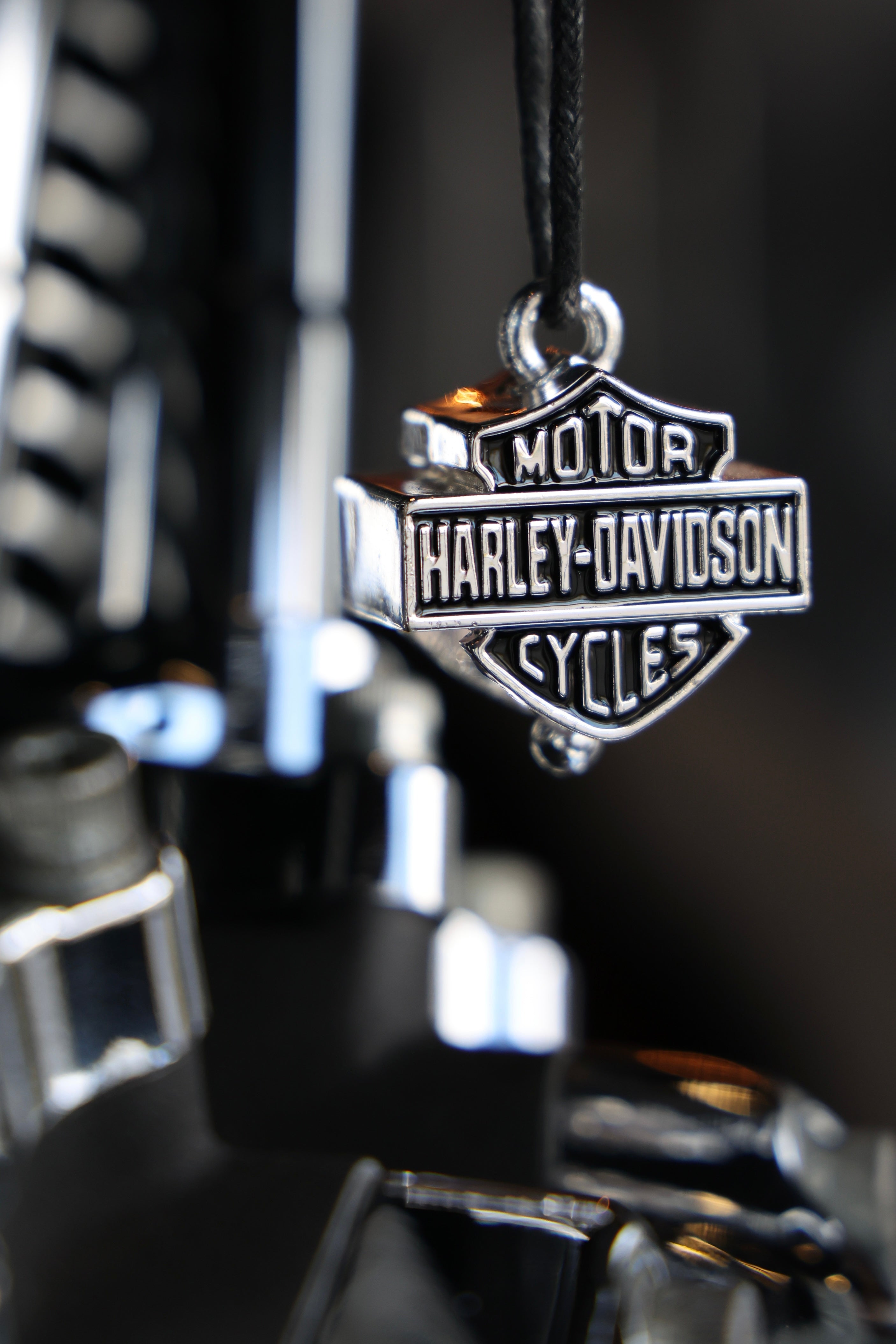 Big Bar & Shield Silver Ride Bell HRB024