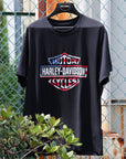 Harley-Davidson® Stars & Stripes Short Sleeve Shirt - Harley Black 96180-26VM