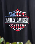 Harley-Davidson® Stars & Stripes Short Sleeve Shirt - Harley Black 96180-26VM