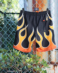 Harley-Davidson® 1980 FX Flames Swim Trunk 96150-26VM