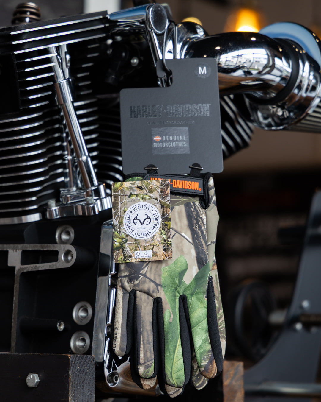 Harley-Davidson® x Realtree Fleece Gloves【97665-26VM】 – GIVERS GUILD