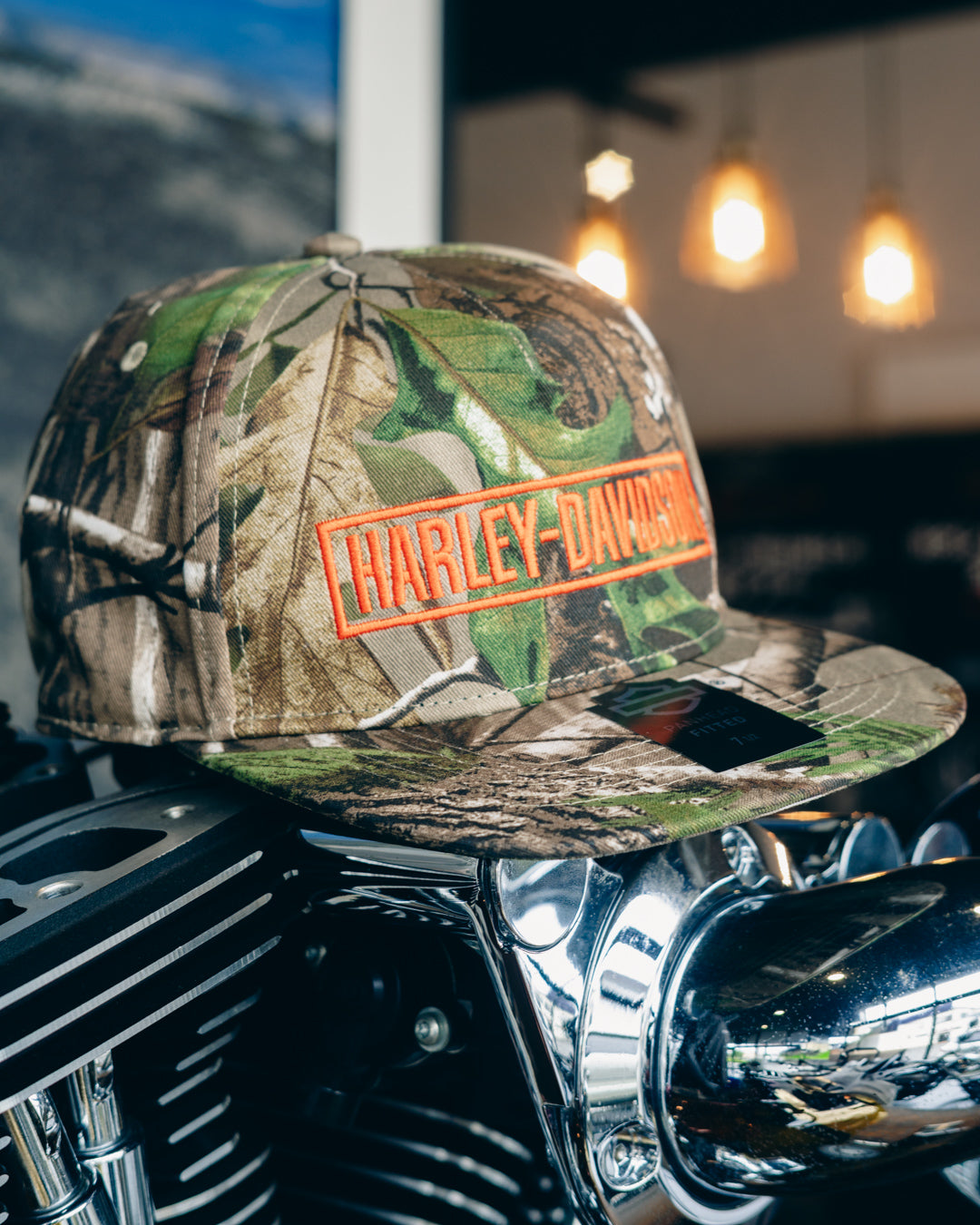 Harley-Davidson® x Realtree Panhead Fitted Cap【97668-26VM