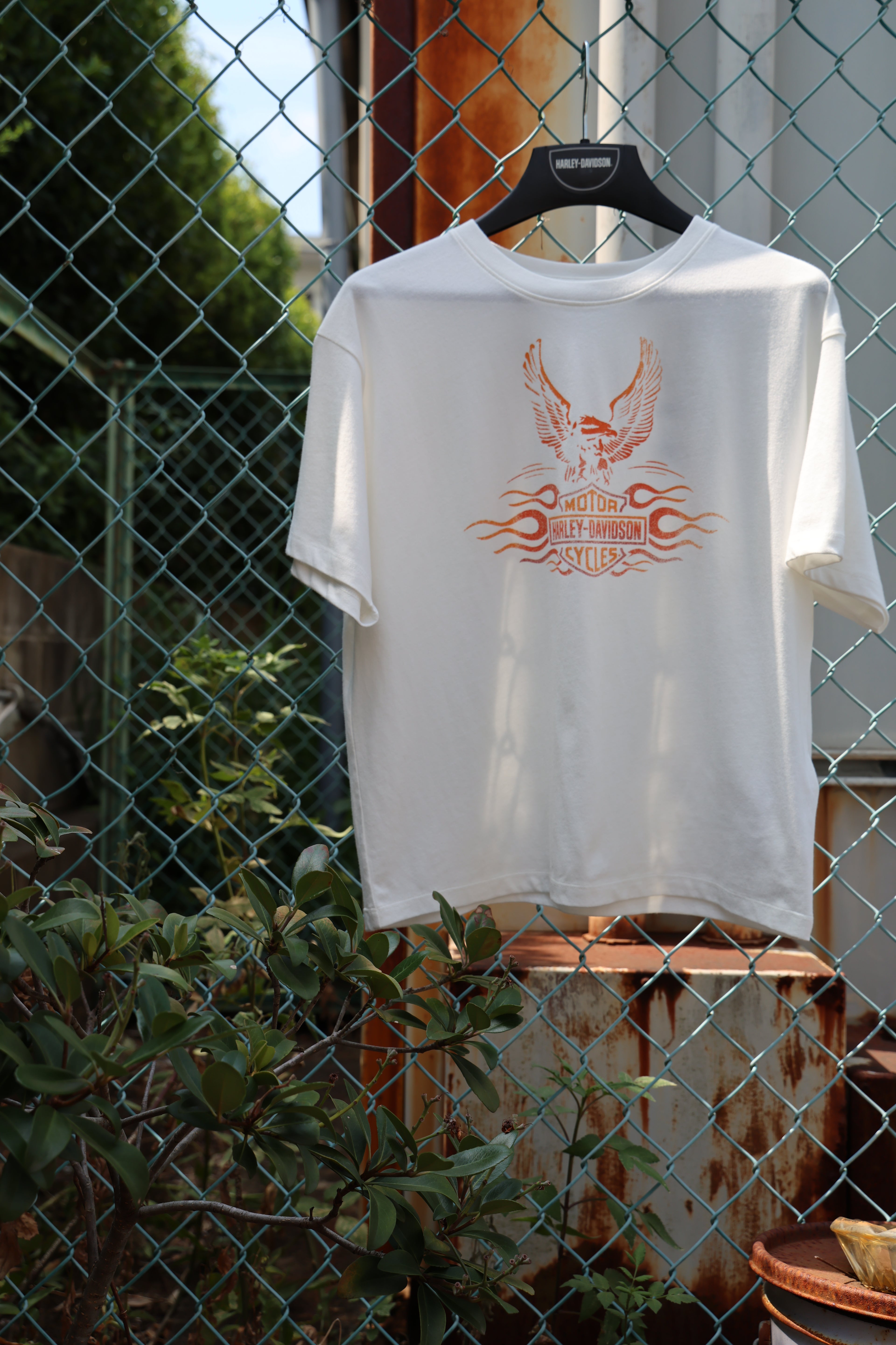 Women's Flaming Eagle Boxy Tee
