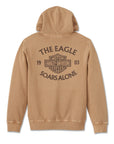 Eagle Soars Alone Slub Hoodie