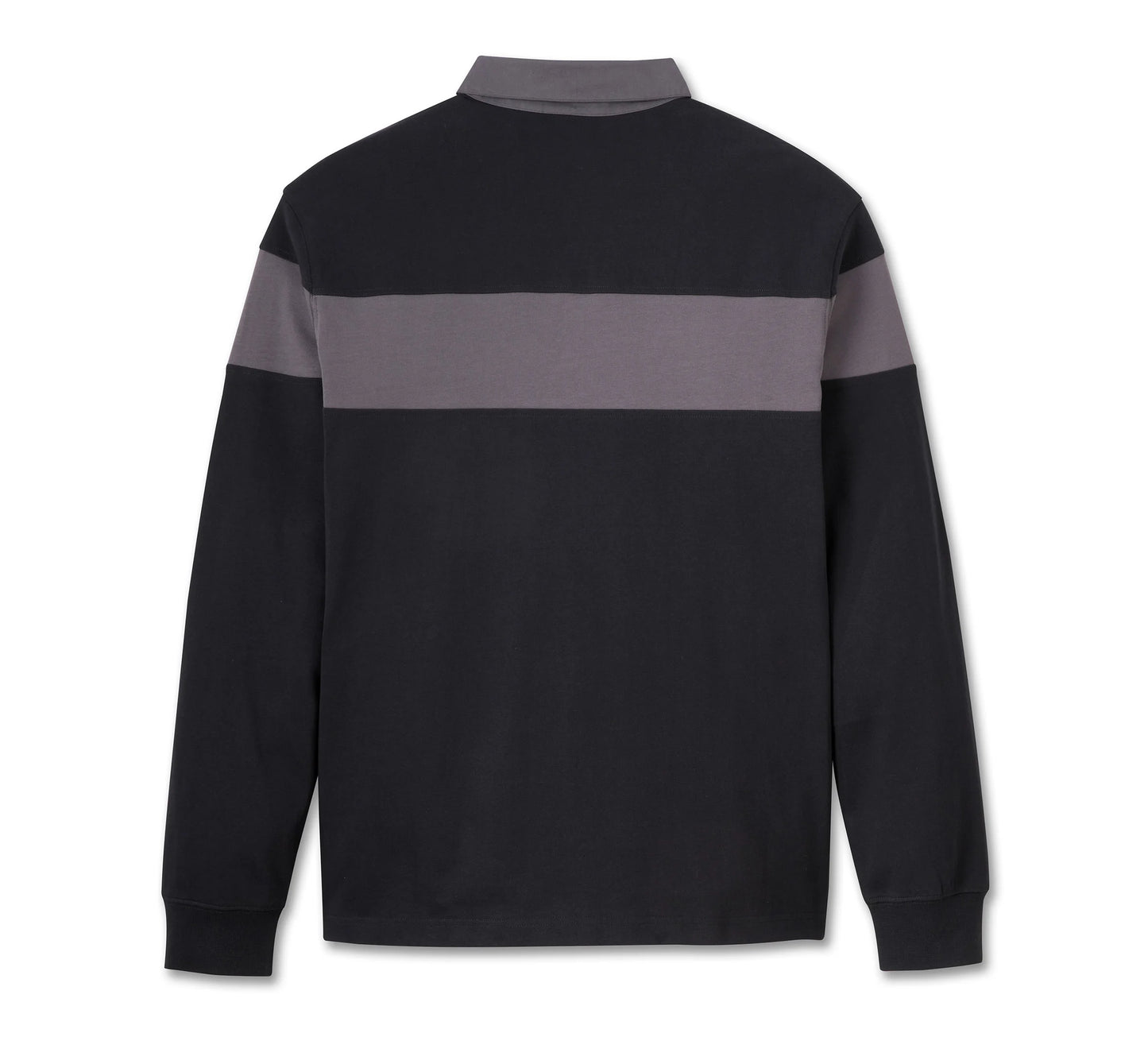 Bar & Shield Long Sleeve Polo