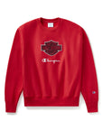Champion x Harley-Davidson Fanatic Crew Neck Sweatshirt Scarlet Champion