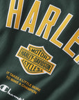 Champion x Harley-Davidson Fanatic Crew Neck Sweatshirt Dark Green Champion