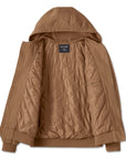Bar & Shield Workwear Hooded Jacket Toffee