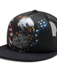 Harley-Davidson® Stars & Stripes Eagle Trucker Cap【97631-26VM】