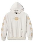 Dickies × H-D Winged Horseshoe Oversized Pullover Hoodie - BONE