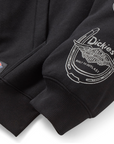 Dickies × H-D Winged Horseshoe Oversized Pullover Hoodie - Black