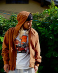 Bar & Shield Workwear Hooded Jacket Toffee