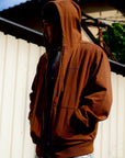Bar & Shield Workwear Hooded Jacket Toffee