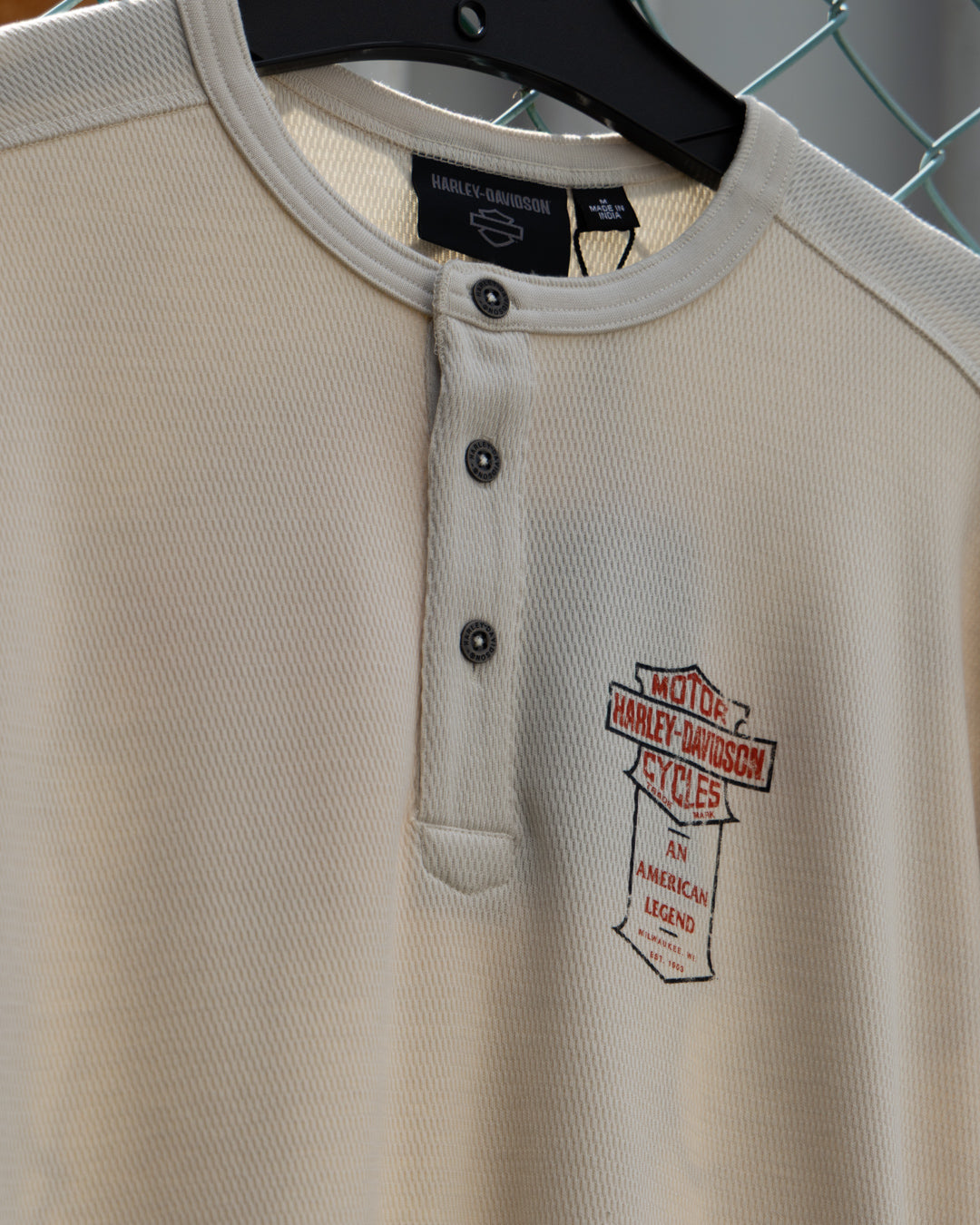 Harley-Davidson® American Classic Thermal Henley【96468-26VM】