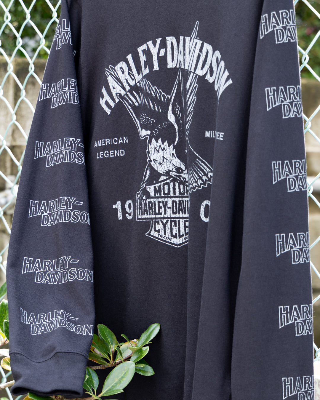 Harley-Davidson® American Classic Eagle Long Sleeve Graphic Tee【96498-26VM】