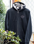 Harley-Davidson® American Classic Buffalo Check Flannel Lined Zip Hoodie - Harley Black【96429-26VM】