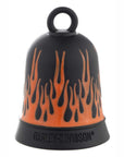 Harley-Davidson® Flames Engraved H-D Script Ride Bell, Orange & Black