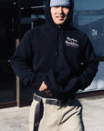 Loaded with Horsepower Raglan Hoodie - Harley Black