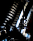 Harley-Davidson® Contrasting Black Flames Ride Bell - Silver Plating