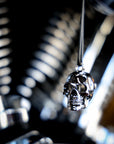 Harley-Davidson® H-D Skull Head With Shades Shaped Ride Bell - Silver Plating