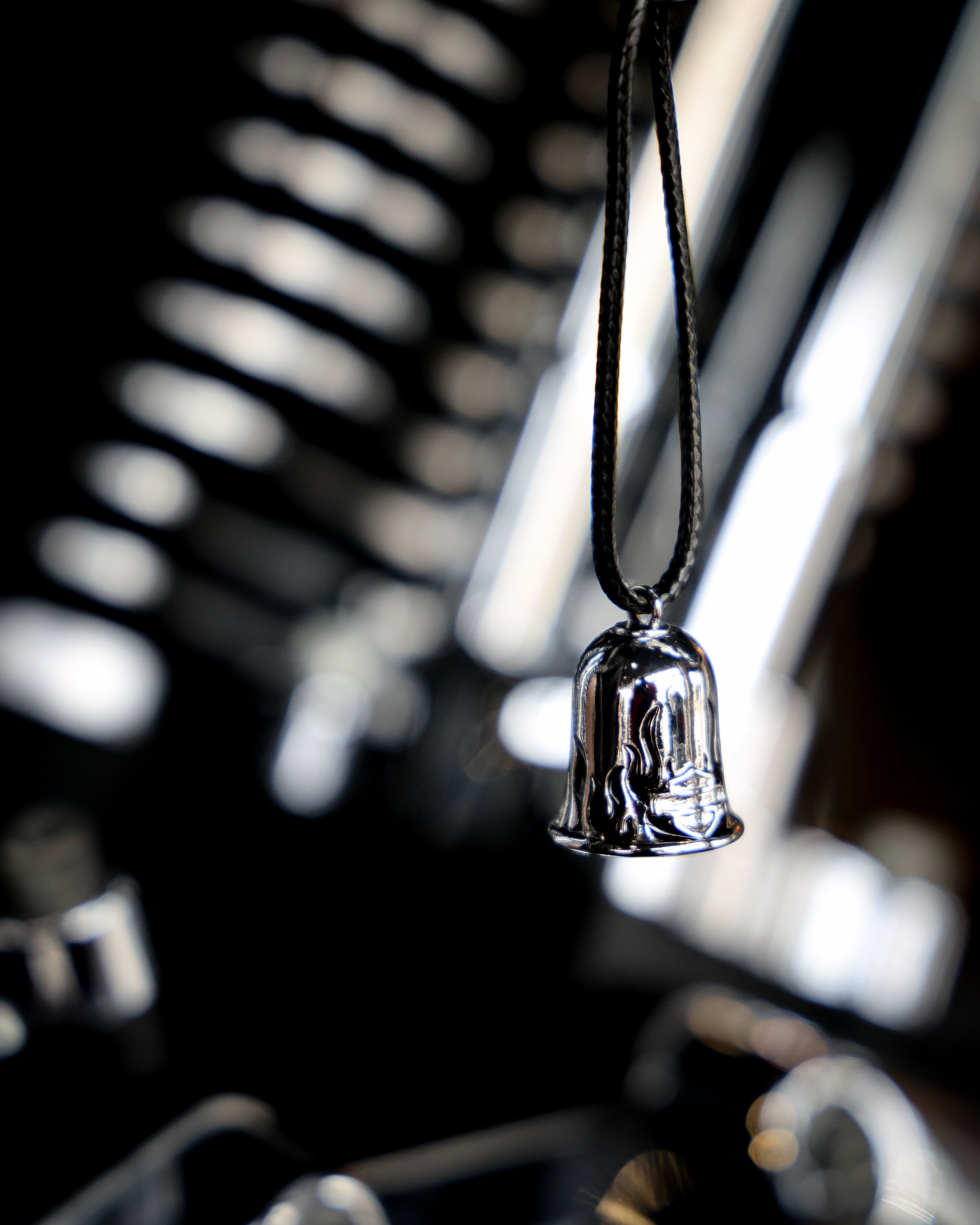 Harley-Davidson® Bar & Shield Flame Mini Ride Bell