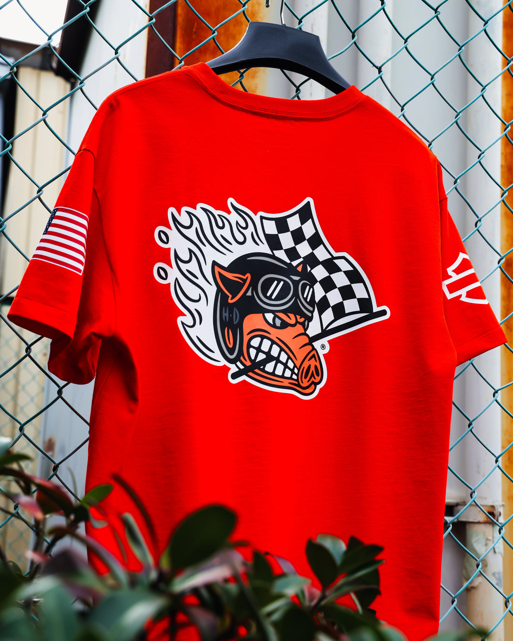 Harley-Davidson® Factory Racing Fanwear Unisex T-Shirt – Racing Orange