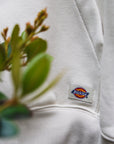 Dickies × H-D Winged Horseshoe Oversized Pullover Hoodie - BONE