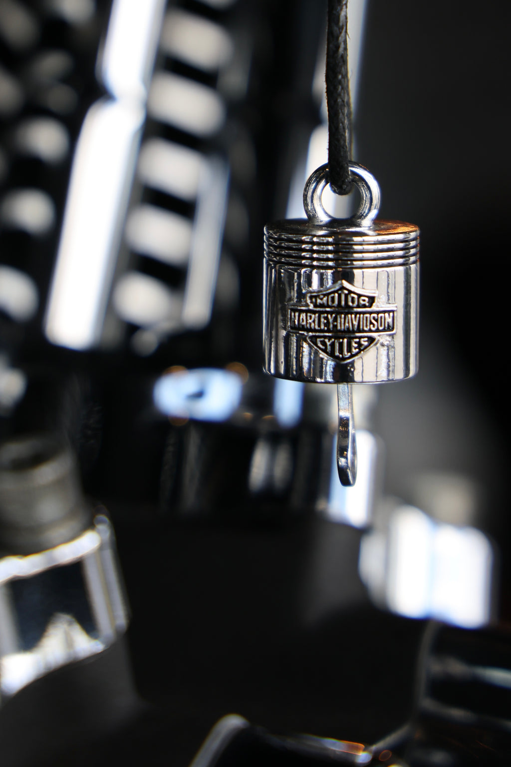 Bar & Shield Piston Ride Bell HRB022
