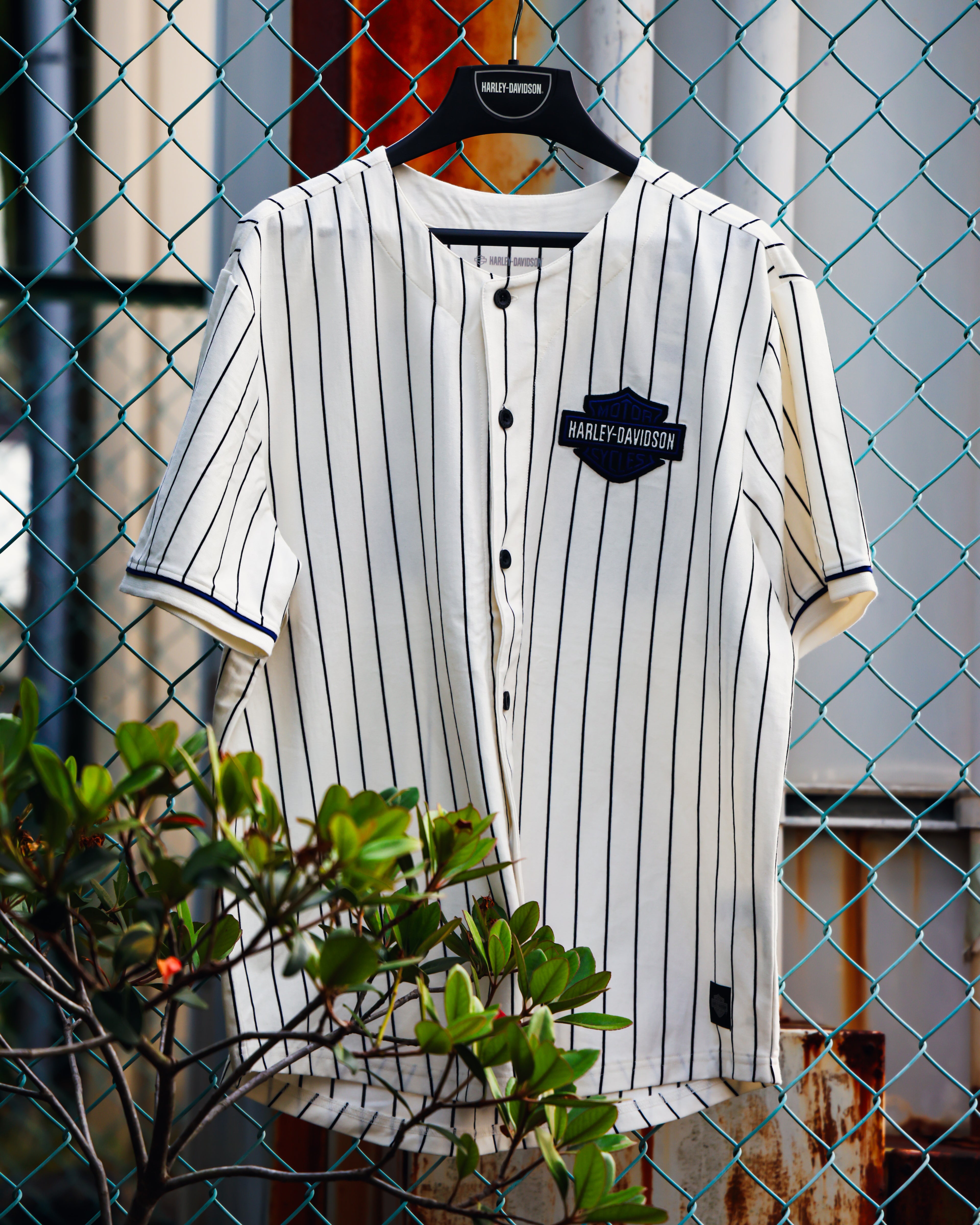 Harley-Davidson® Men's Essential Stripe Baseball Jersey