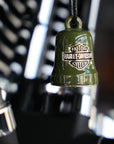 Green & White Star Ride Bell HRB076
