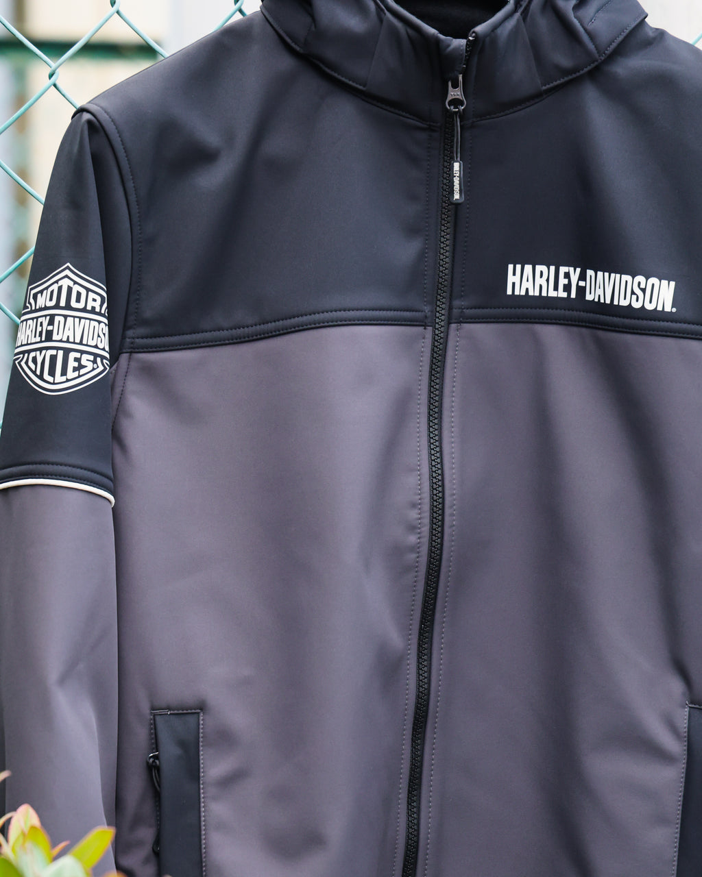 Harley-Davidson® Men's Idyll Color Blocked Jacket Black