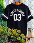 Harley-Davidson® Essential Sleeve Stripe '03 Tee Black