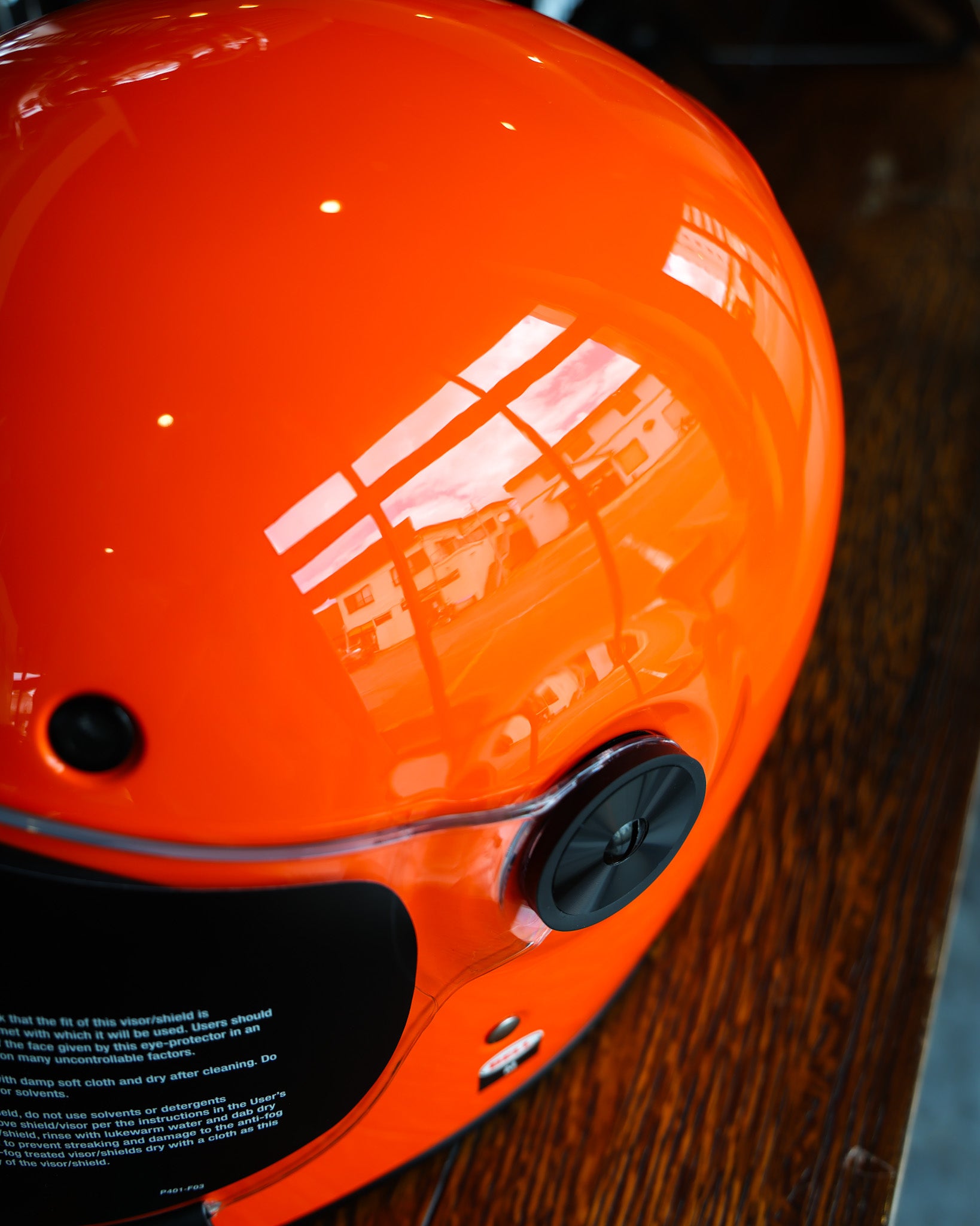 【Limited】BELL BULLITT CRF SOLID TANGERINE M size