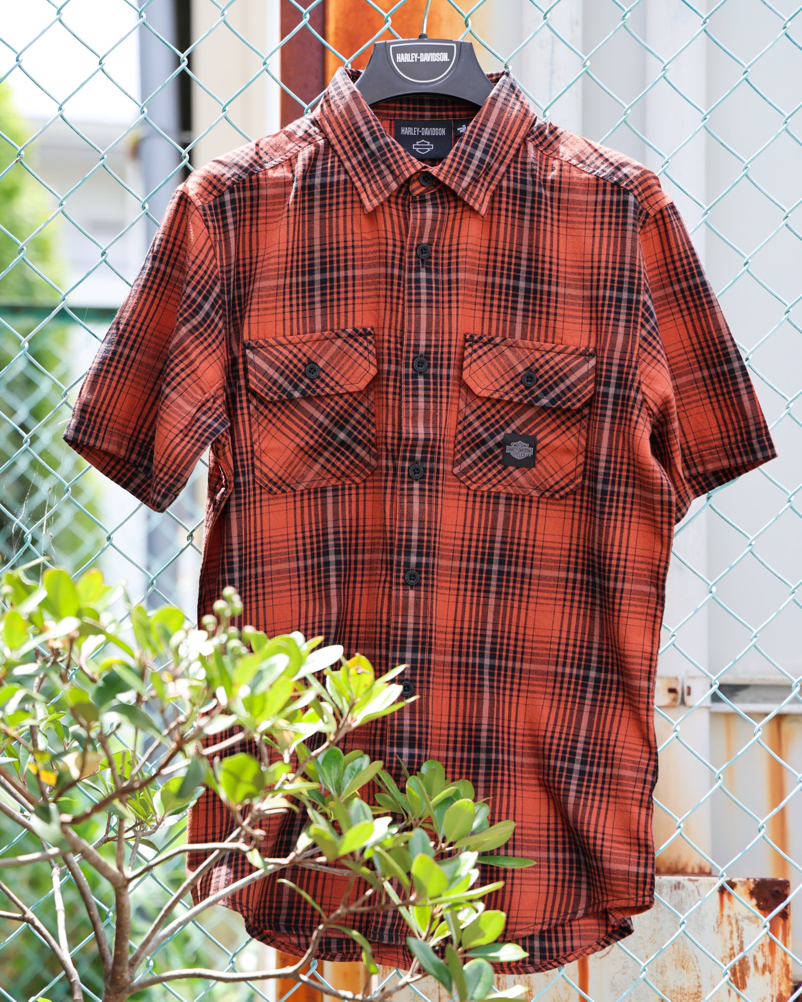 Harley-Davidson® Vintage Plaid Short Sleeve Shirt