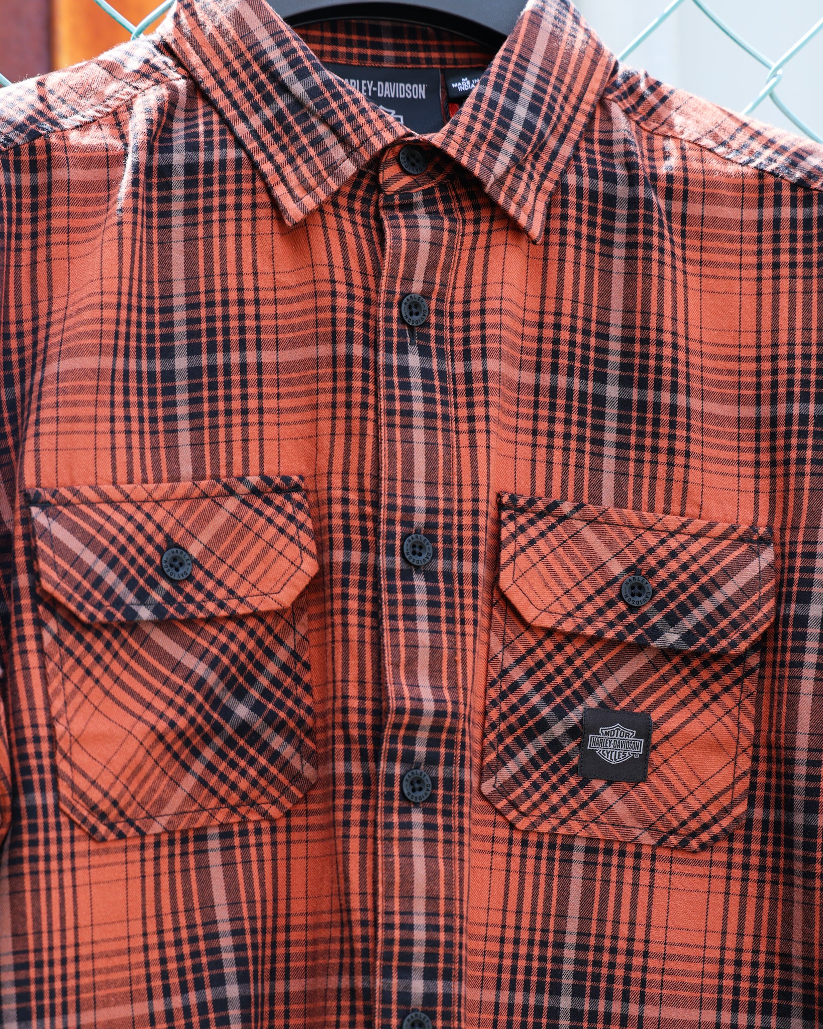 Harley-Davidson® Vintage Plaid Short Sleeve Shirt