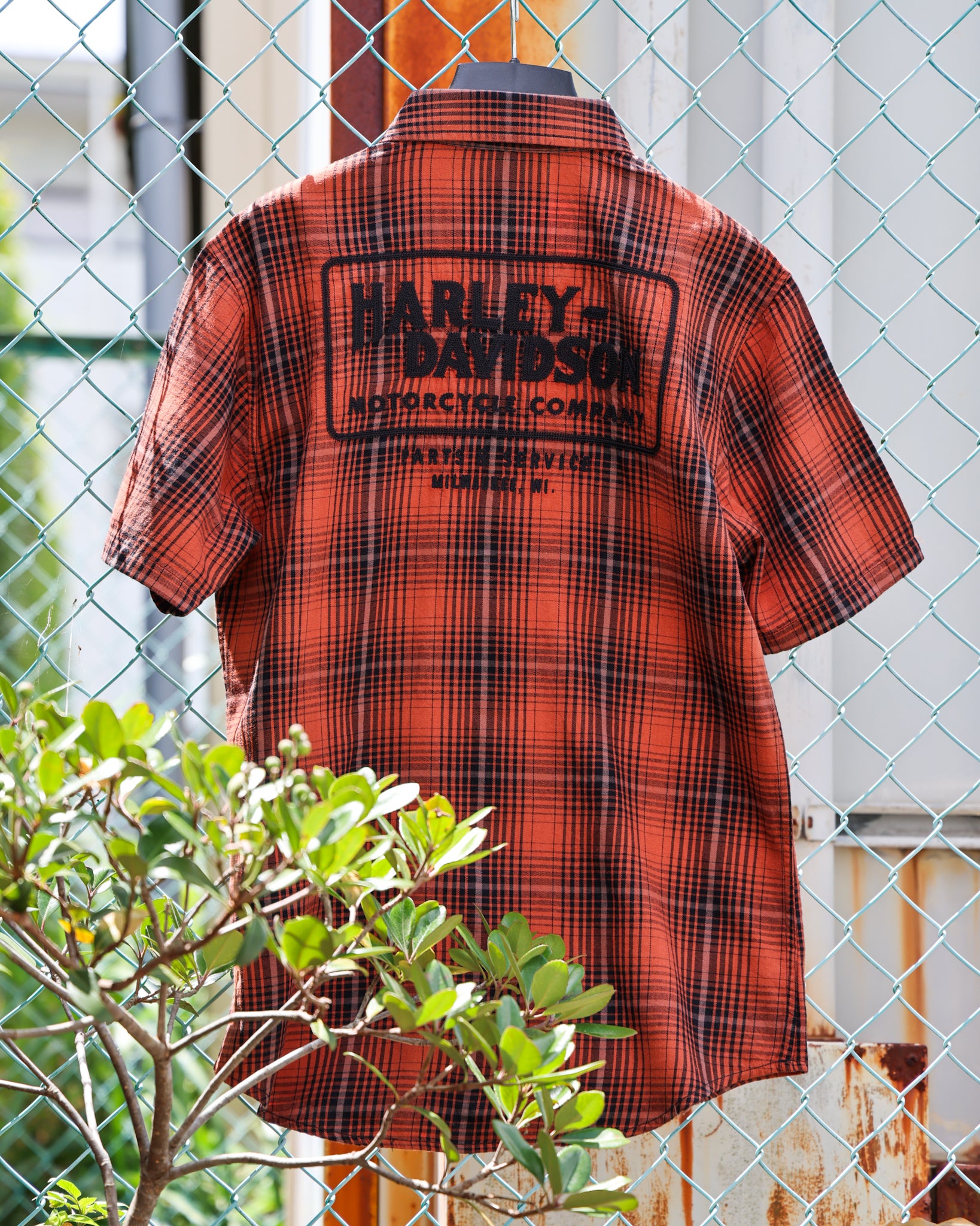 Harley-Davidson® Vintage Plaid Short Sleeve Shirt