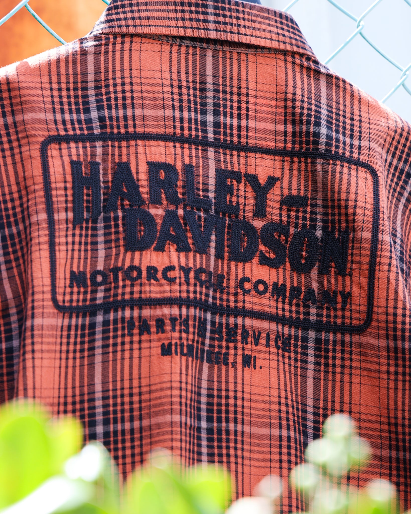 Harley-Davidson® Vintage Plaid Short Sleeve Shirt