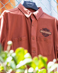 Harley-Davidson® Vintage Jersey Button-Up