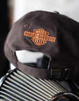 Harley-Davidson® Chain stitched Switchback Adjustable Cap - After Dark【97632-26VM】