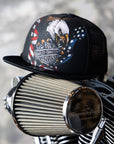 Harley-Davidson® Stars & Stripes Eagle Trucker Cap【97631-26VM】