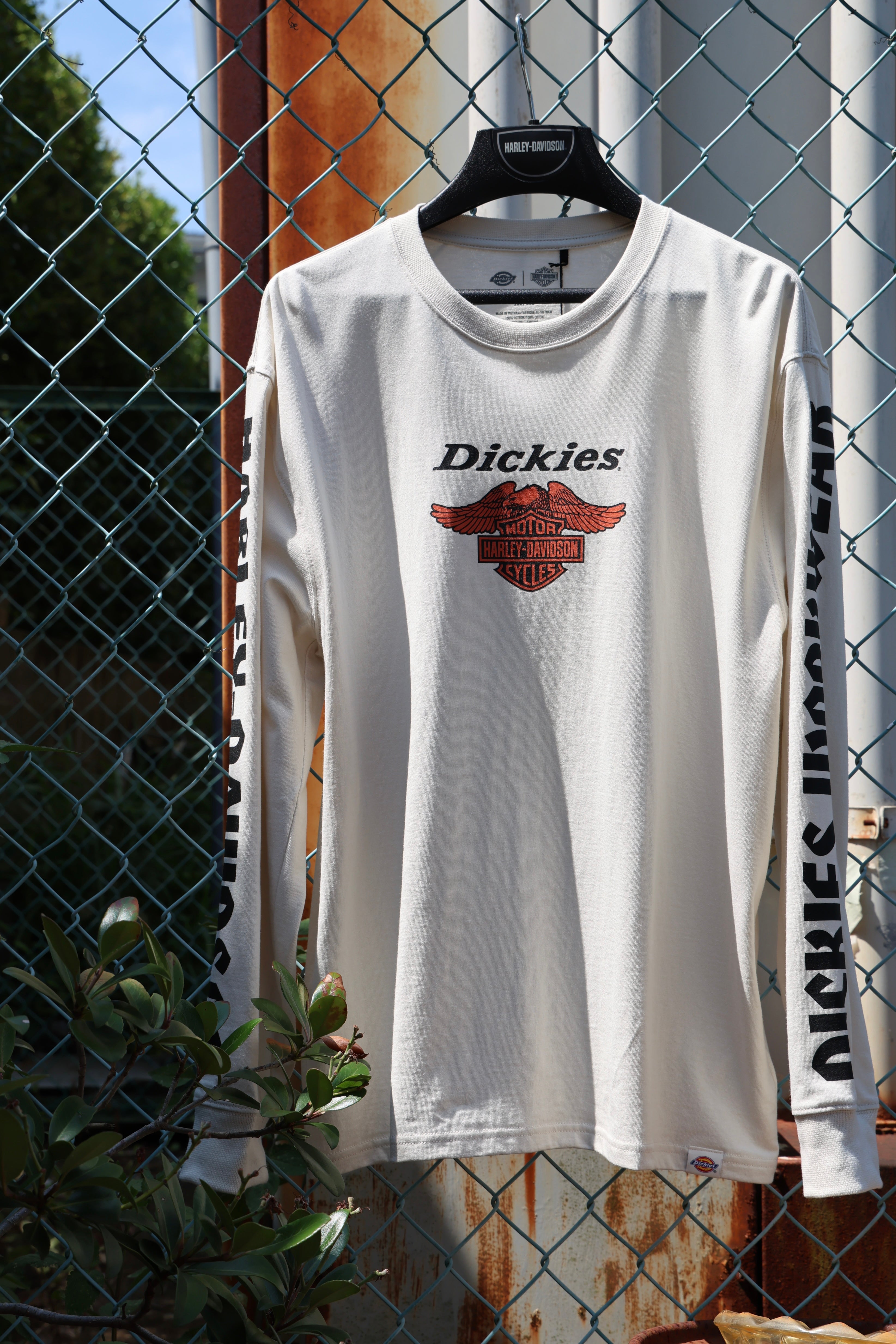 Dickies® x H-D® Heavyweight Long Sleeve Eagle Tee