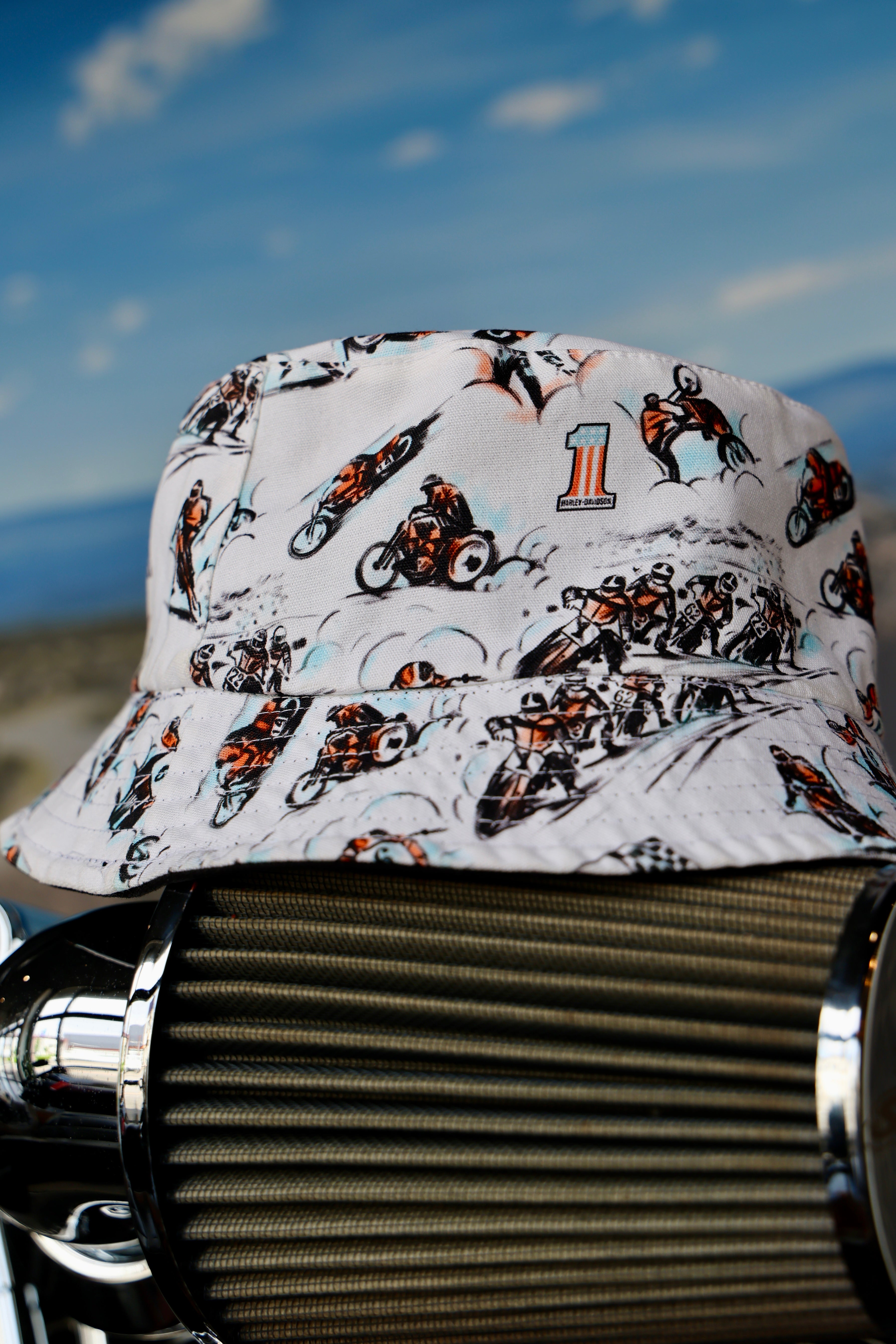 Harley-Davidson Twisty Reversible Bucket Fitted Hat