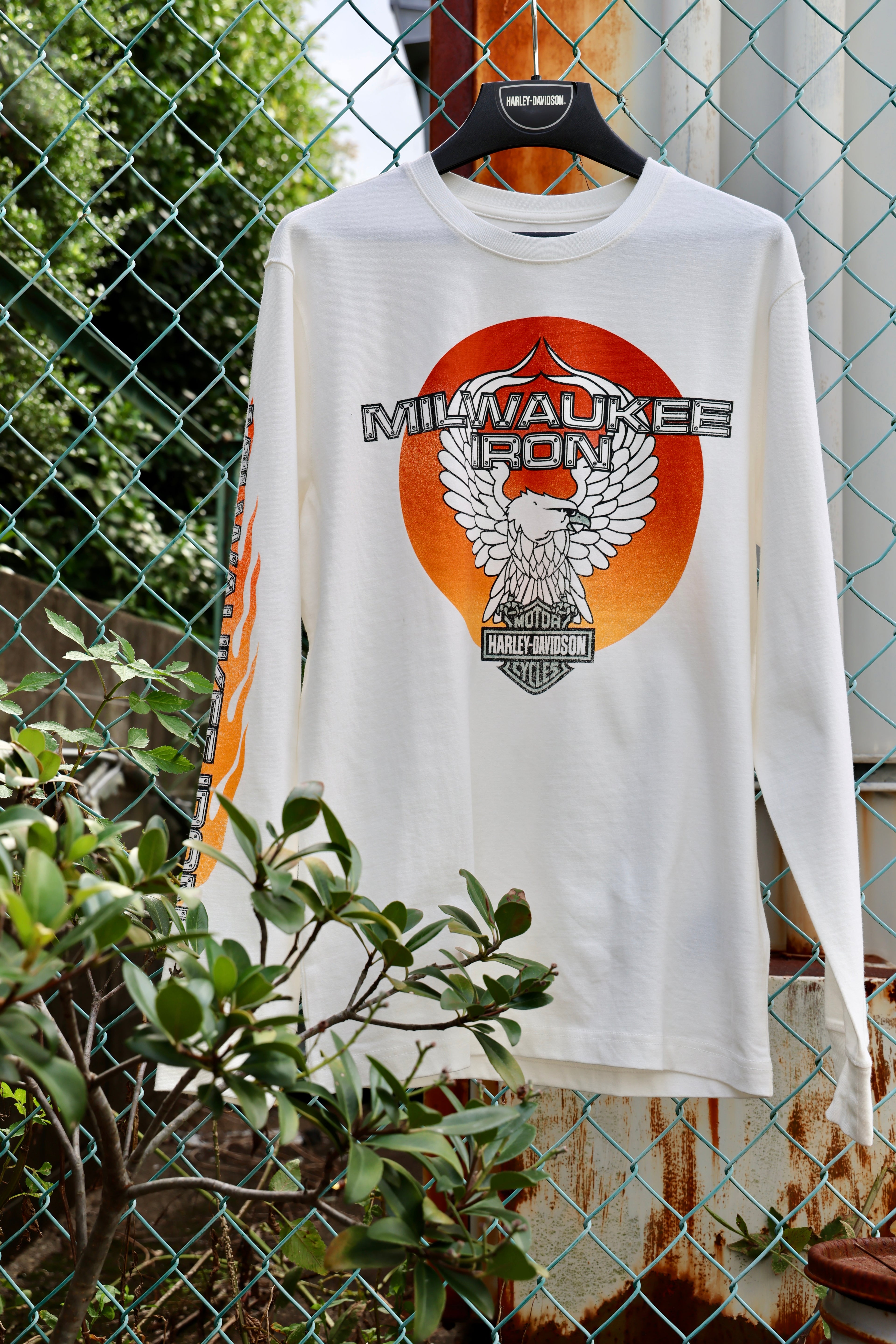 MEN'S MILWAUKEE IRON EAGLE LONG SLEEVE T-shirt