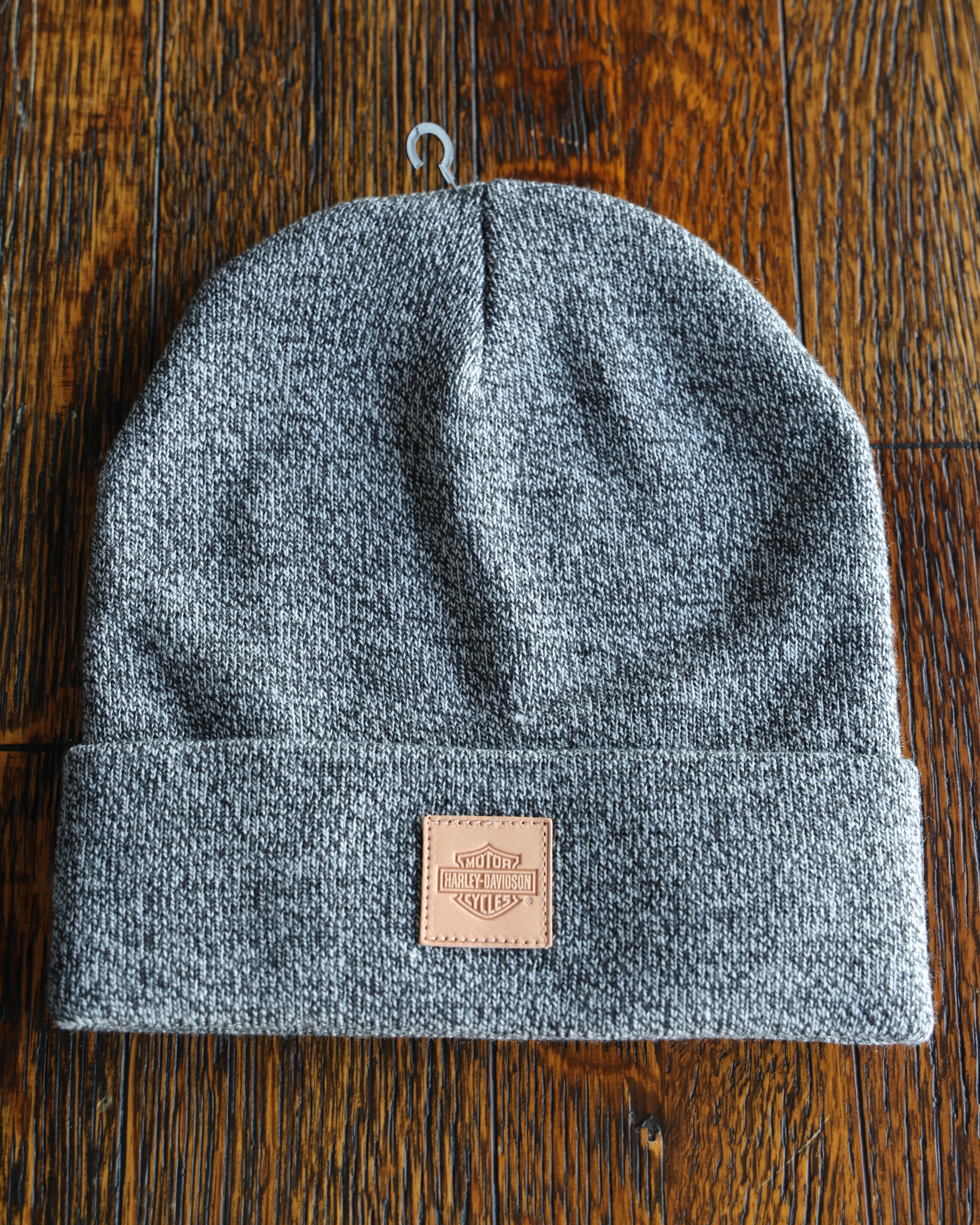 FOREVER HARLEY® LEATHER PATCH BEANIE