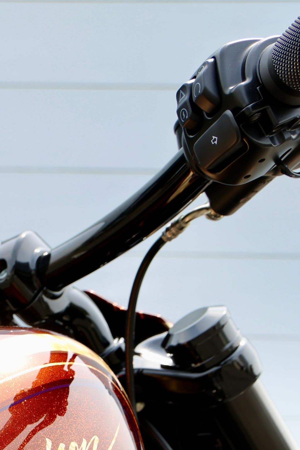 Harley-Davidson純正 ターンシグナル エクステンション キャップ ブラック