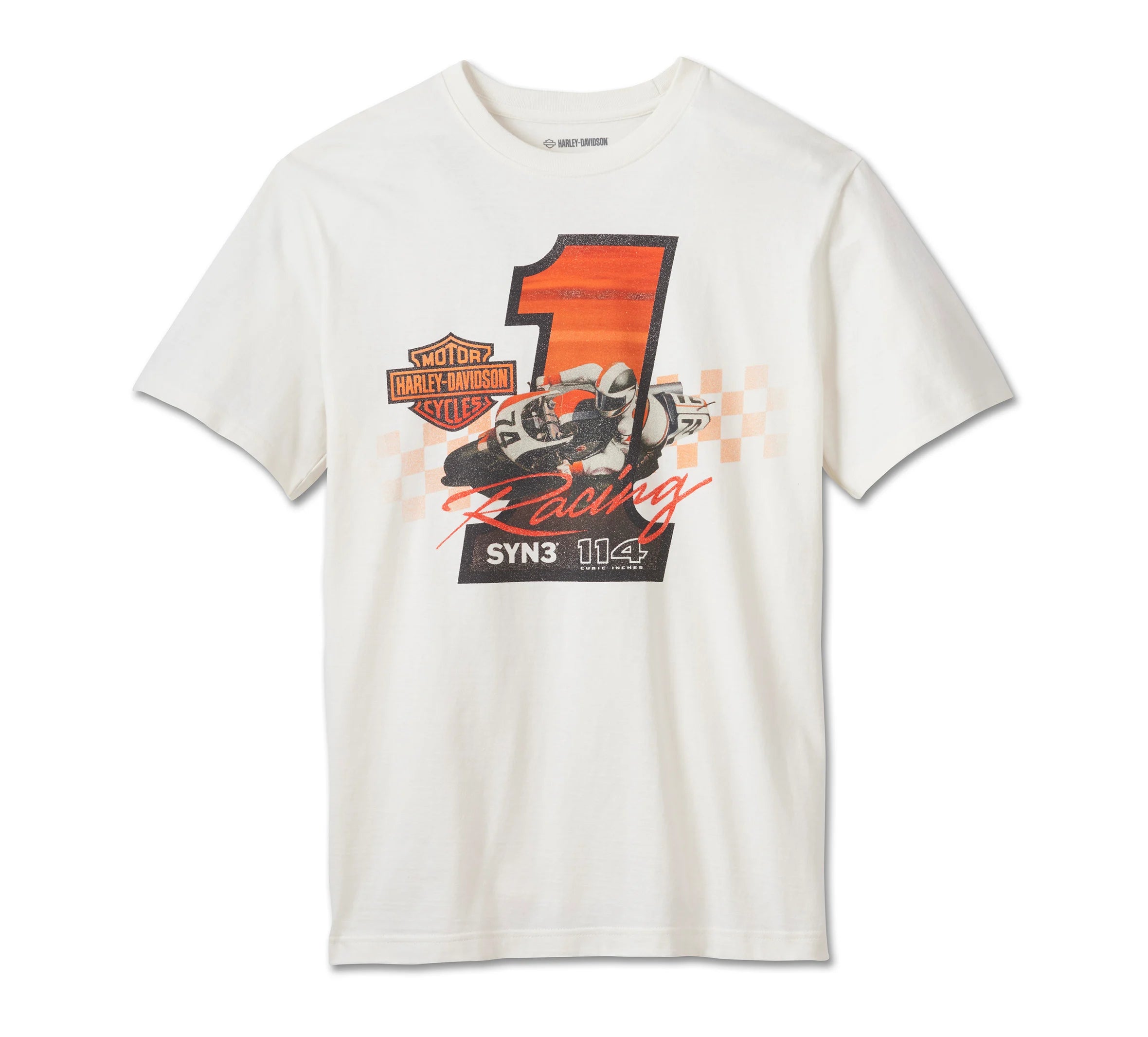 H-D #1 Racer Tee
