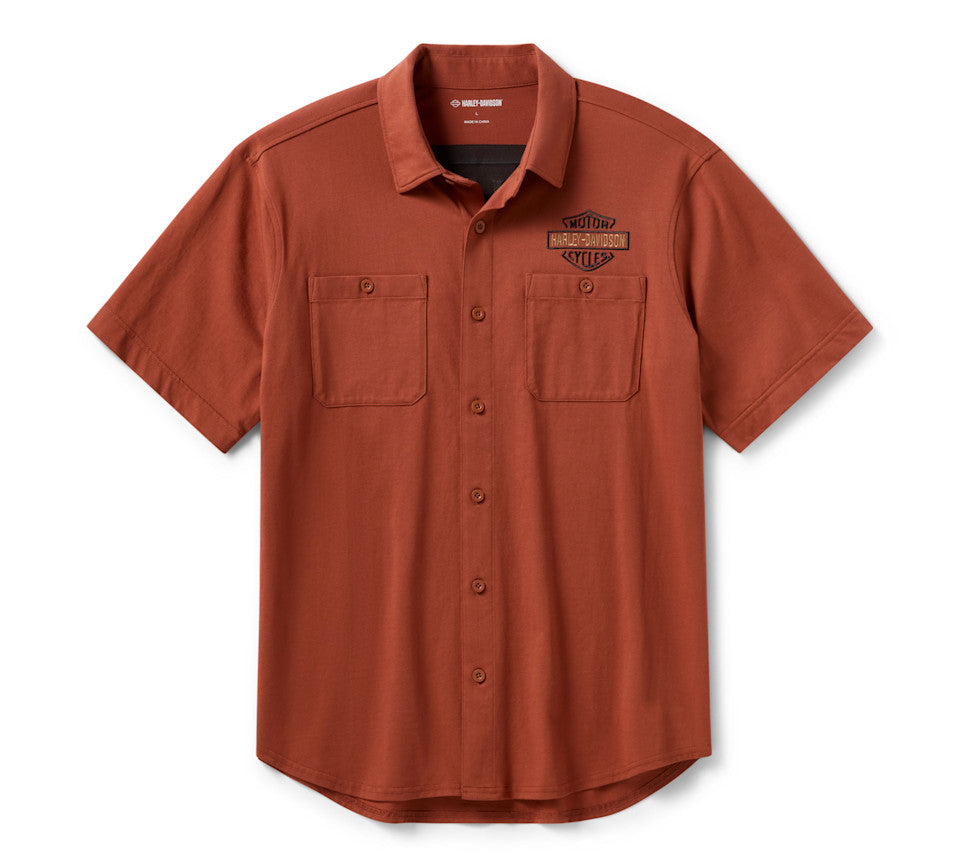 Harley-Davidson® Vintage Jersey Button-Up